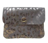 modamoda de P09 Monedero de piel auténtica para mujer, pequeño, 11 x 1 x 8 cm, hecho a mano en Italia, extra-small, Moderno