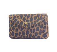 modamoda de P11 - Cartera de piel para mujer, tamaño mediano, hecha a mano en Italia, Leo Ante Cognac, medium, Monedero pequeño y ligero