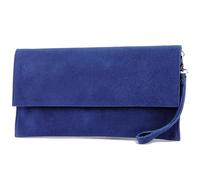 modamoda de - T151 - Bolso clutch de noche italiano hecho de gamuza, Small