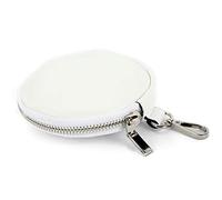 modamoda de - T197 - ital. Leder Umhänge- / Handytasche Klein, Color:blanco