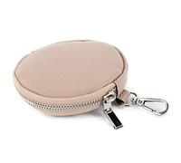 modamoda de - T197 - ital. Leder Umhänge- / Handytasche Klein, Color:Rosabeige