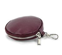 modamoda de - T197 - ital. Leder Umhänge- / Handytasche Klein, Color:violeta Burdeos