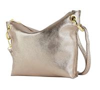 modamoda de T243 Pequeño bolso de hombro de cuero fabricado en Italia, Small