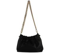 modamoda de - T259 - Bolso bandolera XS de piel italiana, negro (piel), extra-small