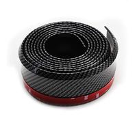 MODAUTO Aleron Delantero de Coche, Pegatina Protector, Parachoques Delantero, Protector Parachoques, Longitud 2.5m, Ancho 60mm, Universal, Modelo F605CB, Carbono