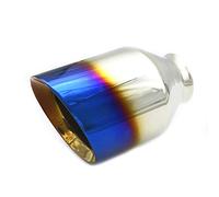 MODAUTO Cola de Escape, Terminales de Escape, Casquillo de Acero Inoxidable, Escape Universal de Coche, Modelo F226BL