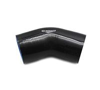 MODAUTO Manguera de Silicona Acoplador, Tubo de Silicona 45°, Universal, 3/4 Capas, Alto Rendimiento, Modelo E363I, Longitud 90mm, Diametro 70 mm