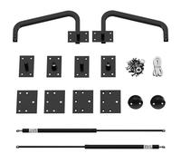 MODCART Murphy Bed - Kit de herrajes para cama de tamaño queen - Cama plegable vertical de pared para habitación de invitados, cama plegable oculta fácil de construir
