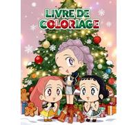 Mode K-pop cosy de Noël: Esthétique concert de Noël K-pop cosy - +81 pages de coloriage