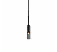 MODEBHD Lámpara colgante de cristal moderna, lámpara colgante para botella, lámpara pequeña, lámpara de cocina, isla, lámpara colgante para comedor, sala de estar, oficina, lámparas de suspensión, foc