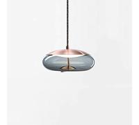 MODEBHD Lámpara colgante del norte de Europa Cuerda de cáñamo moderna Araña de cristal Restaurante Luz colgante Ventana de espectáculo Bar Mesita de noche Moda Personalidad creativa Lámparas combinada