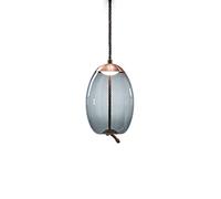 MODEBHD Lámpara colgante del norte de Europa Cuerda de cáñamo moderna Araña de cristal Restaurante Luz colgante Ventana de espectáculo Bar Mesita de noche Moda Personalidad creativa Lámparas combinada