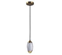 MODEBHD Luces colgantes nórdicas Isla de cocina Iluminación de vidrio moderna soplada a mano Mini techo colgante Lámparas colgantes doradas sobre el fregadero de mesa 3,5 pulgadas de diámetro Altura a