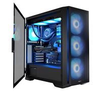 Modecom caja de ordenador horizon argb flow midi usb 3.0 x 2 cype-c