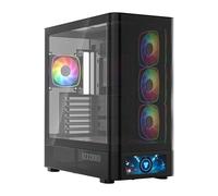 MODECOM Volcano AQ500 ARGB MIDI Black
