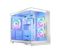 Modecom caja semitorre atx volcano panorama apex argb blanco