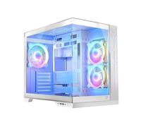 Modecom Caja Semitorre ATX Volcano Panorama Apex ARGB Blanco