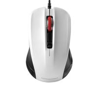 MODECOM Optical Mouse M9.1 White, Ratón USB