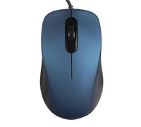 Ratón MODECOM MC-M10S USB 1000 DPI Azul Ambidiestro Cableado
