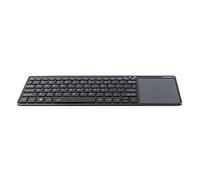 Modecom Teclado inalámbrico con touchpad Negro Bluetooth USB TPK1