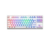 MODECOM Teclado (Ingles) Volcano LANPARTY Pudding Edition RGB (OUTEMU Blue) Mechanical White
