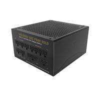 MODECOM Volcano HEX 750W ATX Fuente de alimentación | 80 Plus Gold Certificado PC Power Supply para sistemas de juegos y estaciones de trabajo | Diseño totalmente modular con ventilador de 140 mm |