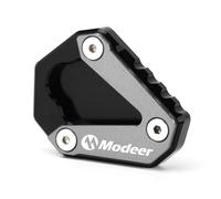 Modeer Compatible con BMW M1000RR 2021-2022, soporte lateral para motocicleta, soporte de extensión acolchado, placa de apoyo, pedal m 1000 rr accesorios (gris)