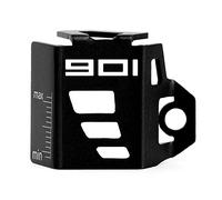 Modeer Compatible con Husqvarna Norte 901 2022 2023 motocicleta depósito de líquido de frenos trasero cubierta protectora protección nord901 accesorios (negro)