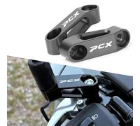 Modeer Para Hon-da PCX 125 150 160 Cada año motocicleta espejo retrovisor Risers Extenders pcx125 pcx150 pcx160 Accesorios (Gris)