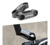 Modeer Para Suzuki V-strom 1000 650 1050 XT 250 Cada año motocicleta espejo retrovisor elevador DL1000 DL650 DL250 Vstrom1000 Vstrom650 Vstrom1050xt Accesorios (gris)