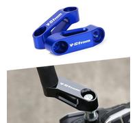Modeer Para Suzuki V-strom 1000 650 1050 XT 250 Cada año motocicleta espejo retrovisor elevador extensores DL1000 DL650 DL250 Vstrom1000 Vstrom650 Vstrom1050xt accesorios (azul)