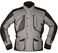 Modeka Aeris Chaqueta de moto textil, negro-gris, tamaño L para Hombres