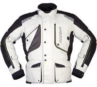 Modeka Aeris Chaqueta de moto textil, negro-gris, tamaño M