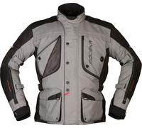 Modeka Aeris Chaqueta de moto textil, negro-gris, tamaño 3XL para Hombres