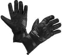 Modeka Air Ride Guantes de la motocicleta, negro/negro, Talla 6