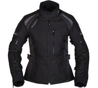Modeka Amberly, chaqueta textil impermeable mujer 50 female Negro/Gris Oscuro