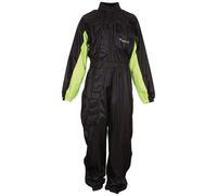 Modeka Black Rain Traje de lluvia 1-Paz, negro-amarillo, tamaño L para Hombres