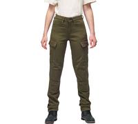 Modeka Brandon Cargo Vaqueros de moto para mujer, verde, tamaño L