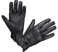 Modeka Celina Guantes de moto para mujer, negro, tamaño M