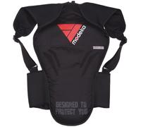 Modeka Chaleco protector, negro, Talla S