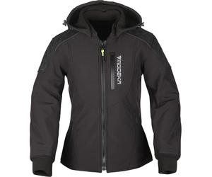 Modeka Clarke Chaqueta textil para motocicletas de señoras, negro, Talla 50