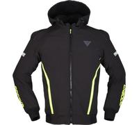 Modeka Clarke Sport Giacca Moto, nero/giallo, XL