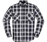 Modeka Colden, chaqueta/camisa textil L male Negro/Blanco
