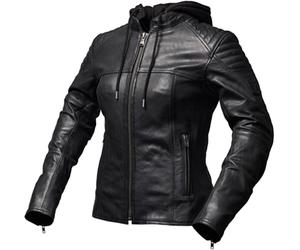 Modeka Edda II Chaqueta de cuero para moto para mujeres, Talla 36