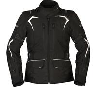 Modeka Elaya Chaqueta textil para motocicletas de señoras, negro-blanco, tamaño 34 para Mujer