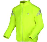 Modeka Flex Dry Chaqueta impermeable para moto, Amarillo neón, Talla XL