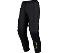 Modeka Flex Dry Pantalones de lluvia para moto, negro, Talla S