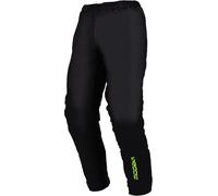 Modeka Flex Dry Pantalones de lluvia para moto, negro, tamaño XL para Hombres