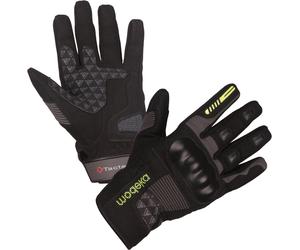 Modeka Fuego Botas de moto para mujer, negro-gris, tamaño XS