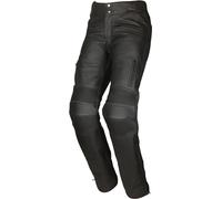 Modeka Helena Señoras Pantalones de Cuero de Motocicleta, negro, tamaño 34 para Mujer